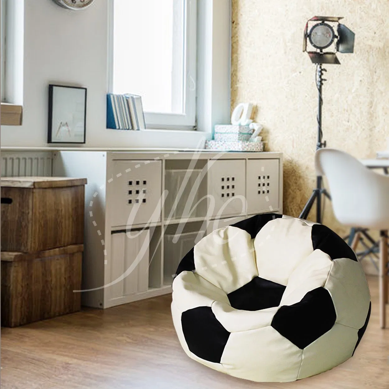 Football Bean Bag Living Room Office Seating Chair