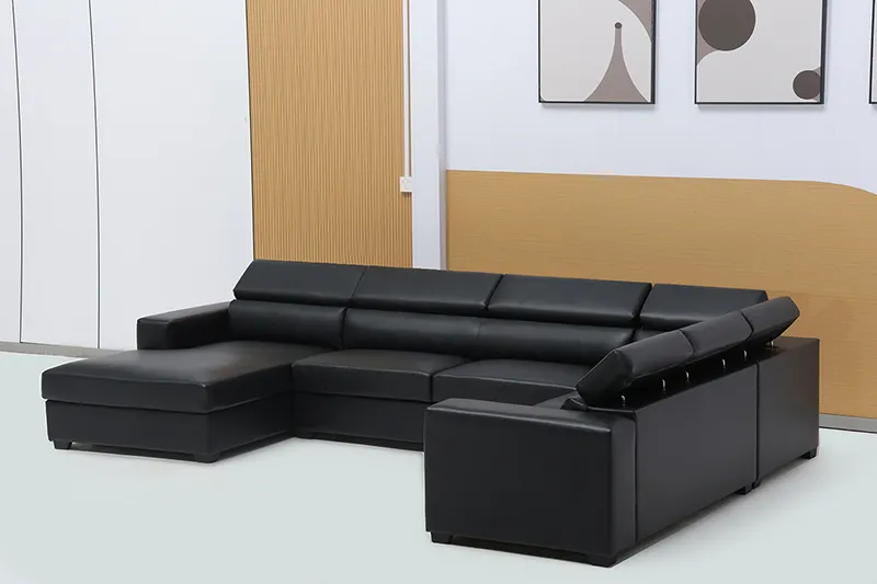 Black Sectional Sofa