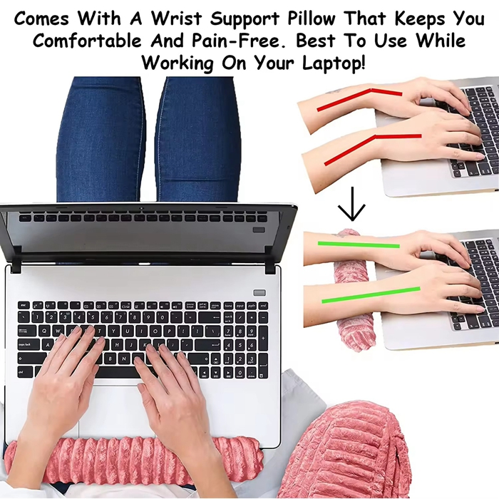 Sofa Floor Back Rest Sitting Reading TV Pillow in Bed with Arms for Kids &amp; Adults