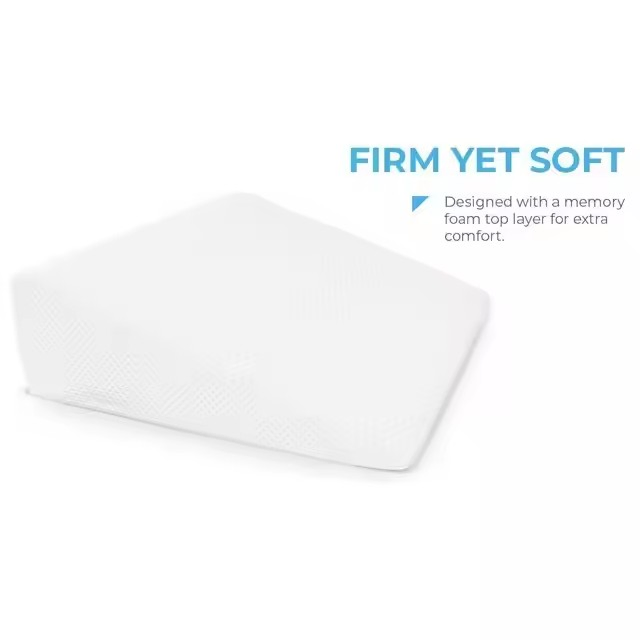 Hot Selling Item Excellent Quality Bed Wedge Pillow Cooling Gel Memory Foam Pillow 4PCS Bed Wedge Pillow for Sleeping