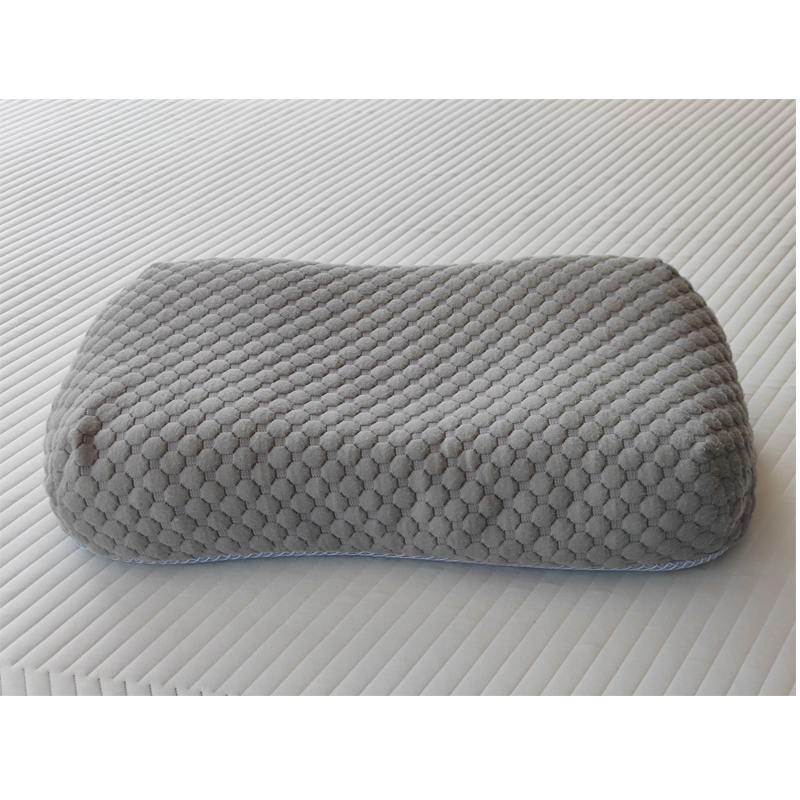 China Manufacturer Wholesale King Size Bed Wedge Pillow Foam Ergonomic Design Rectangular Pillow TPE Gel Grid Latex Adult Pillow