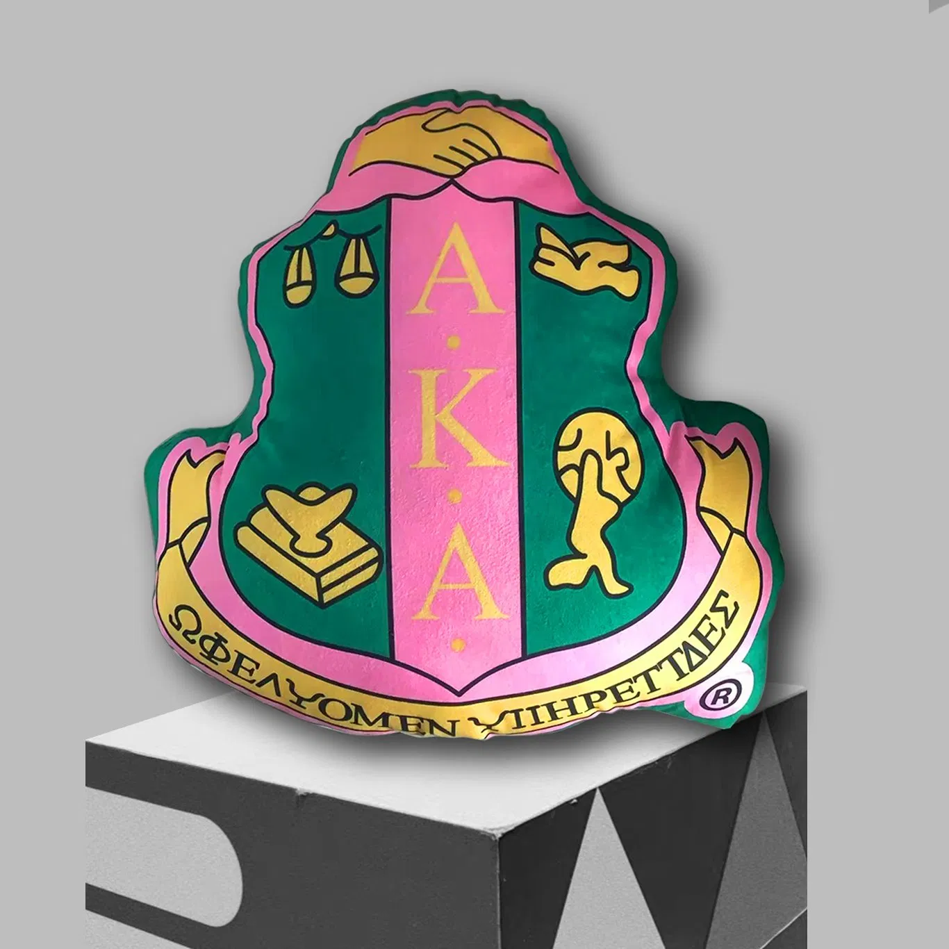 Contemporary Artistic Cushions Pillows Case Custom Irregular Shaped Logo Throw Pillow