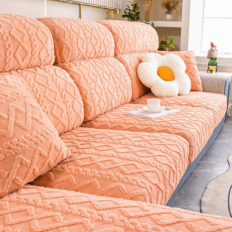 Premium Elastic Modern Style Anti-Slip Sofa Cover for All-Year Use
