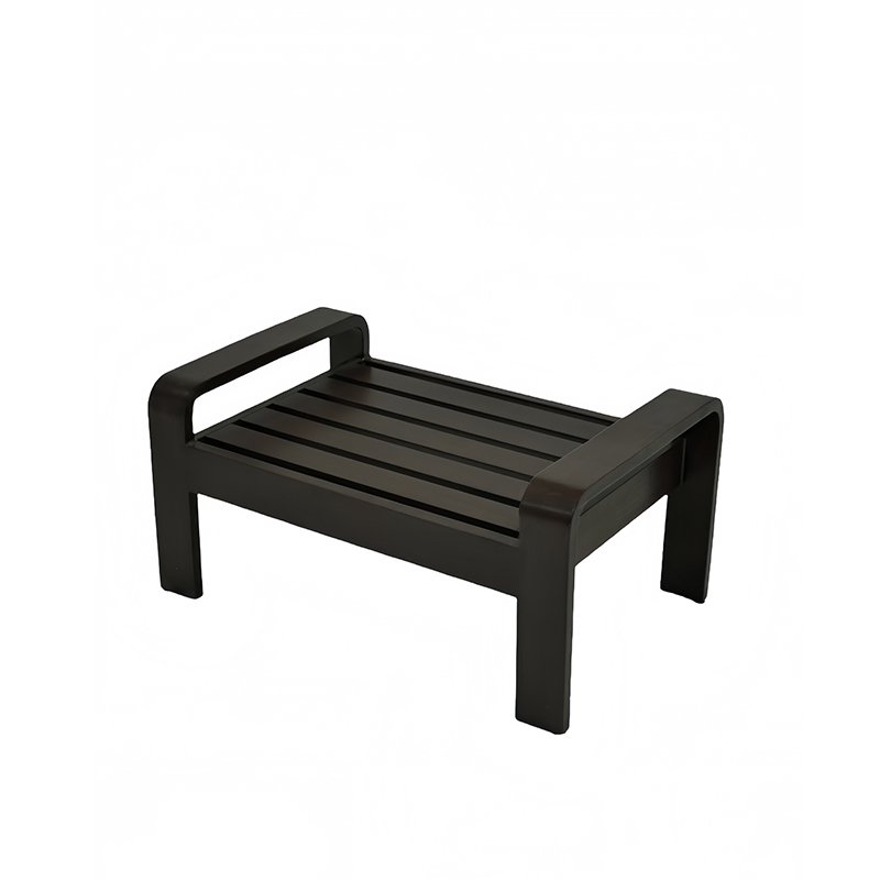 Modern Customized Luxury Outdoor Garden Home Balcony Patio Furniture Leisure Aluminum Chair with Ottomans