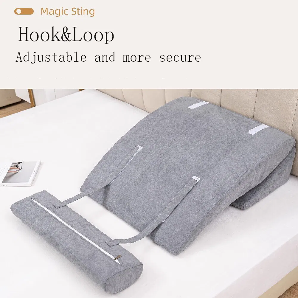Orthopedic Back Support Bed Wedge Pillow Elder Leg Elevation Bed Pillow