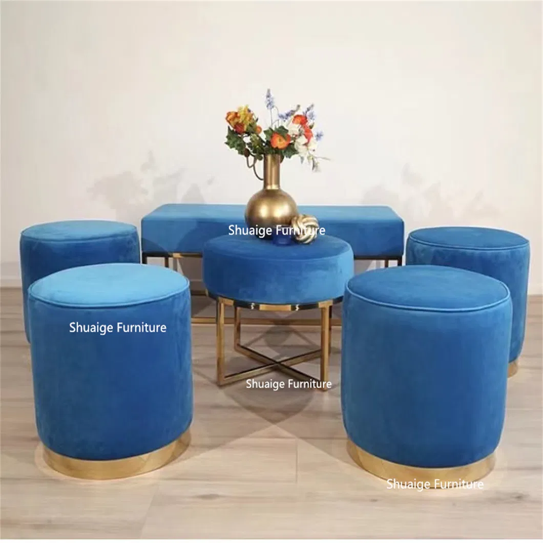 Hotel Bedroom Footstool Detailed View 1