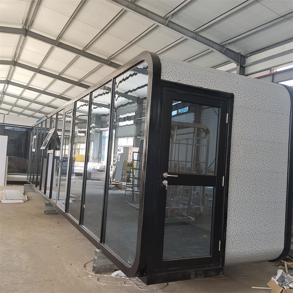 Easy-to-Move Flat Pack Granny Flat Apple Container House Modular Adu Housing Small Backyard Garden Prefabricated Adu Office