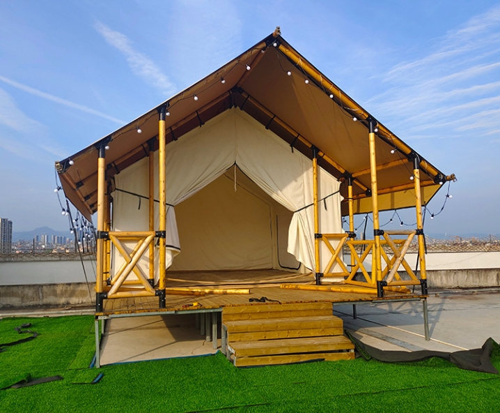 Outdoor Family Camping Luxury Glamping Hotel Tent Safari Resort Beach Tent