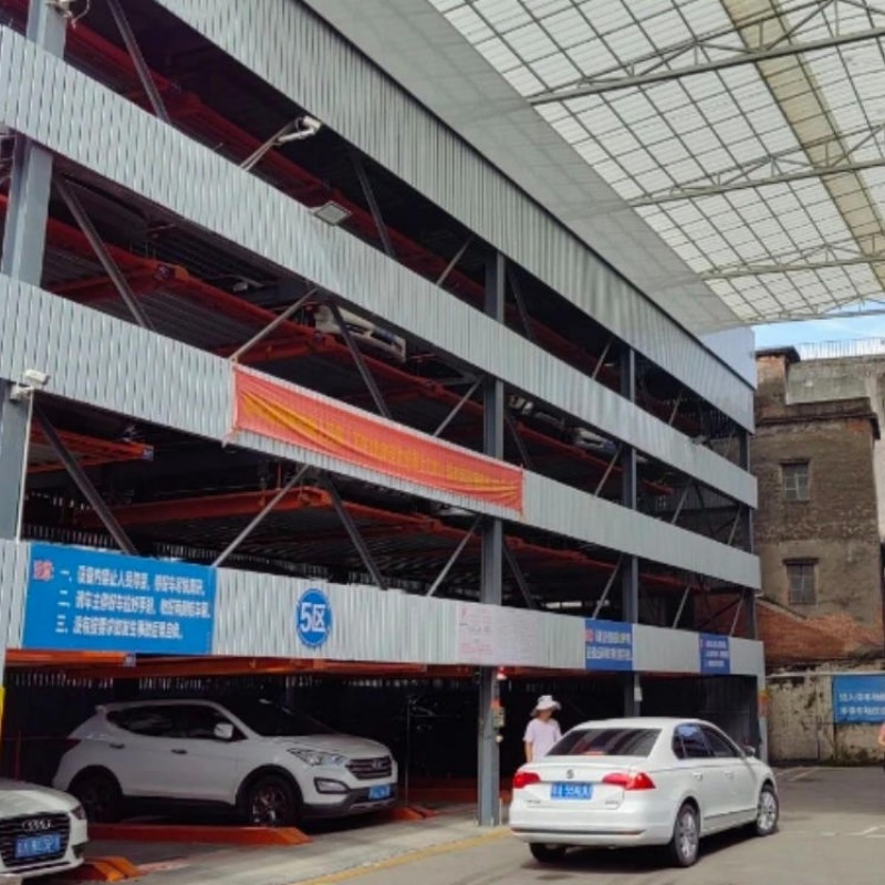 Parking Robot Advanced Car Puzzle Parking Solutions with Hydraulic Lifting Mechanism