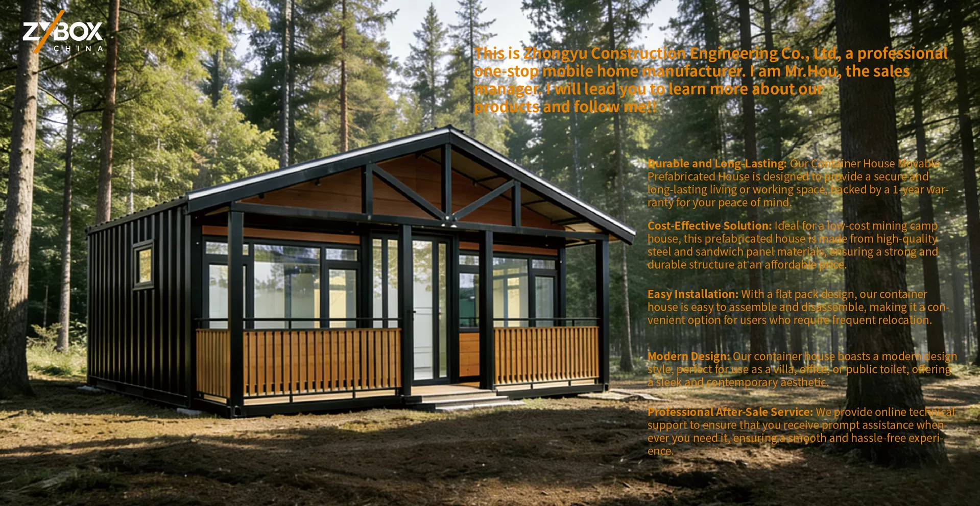 Container House Banner