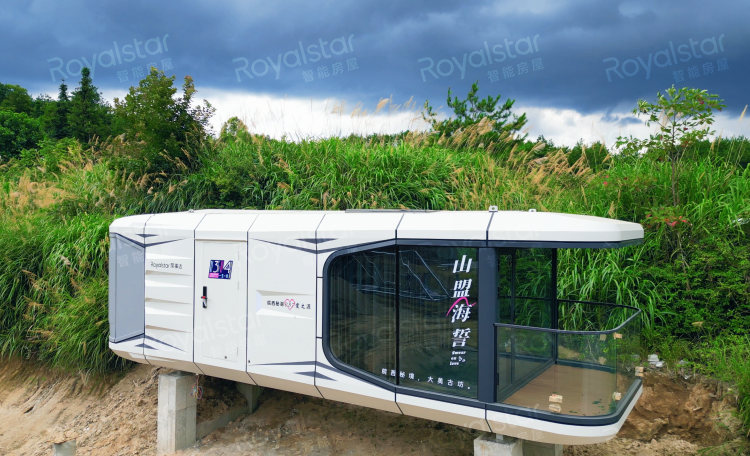 Dream Series M30: Luxury Interior Capsule Room Climate Control System Made of Steel Sandwich Panels, Customizable.