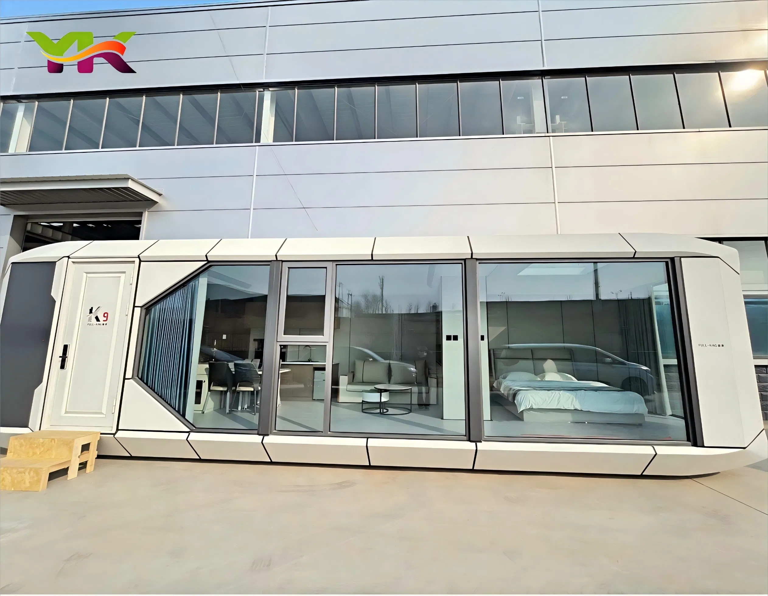 Space Capsule House Factory Modular Home Container House Smart Modular Price Steel Structure Mobile Building Hotel Prefab Cabin Housing