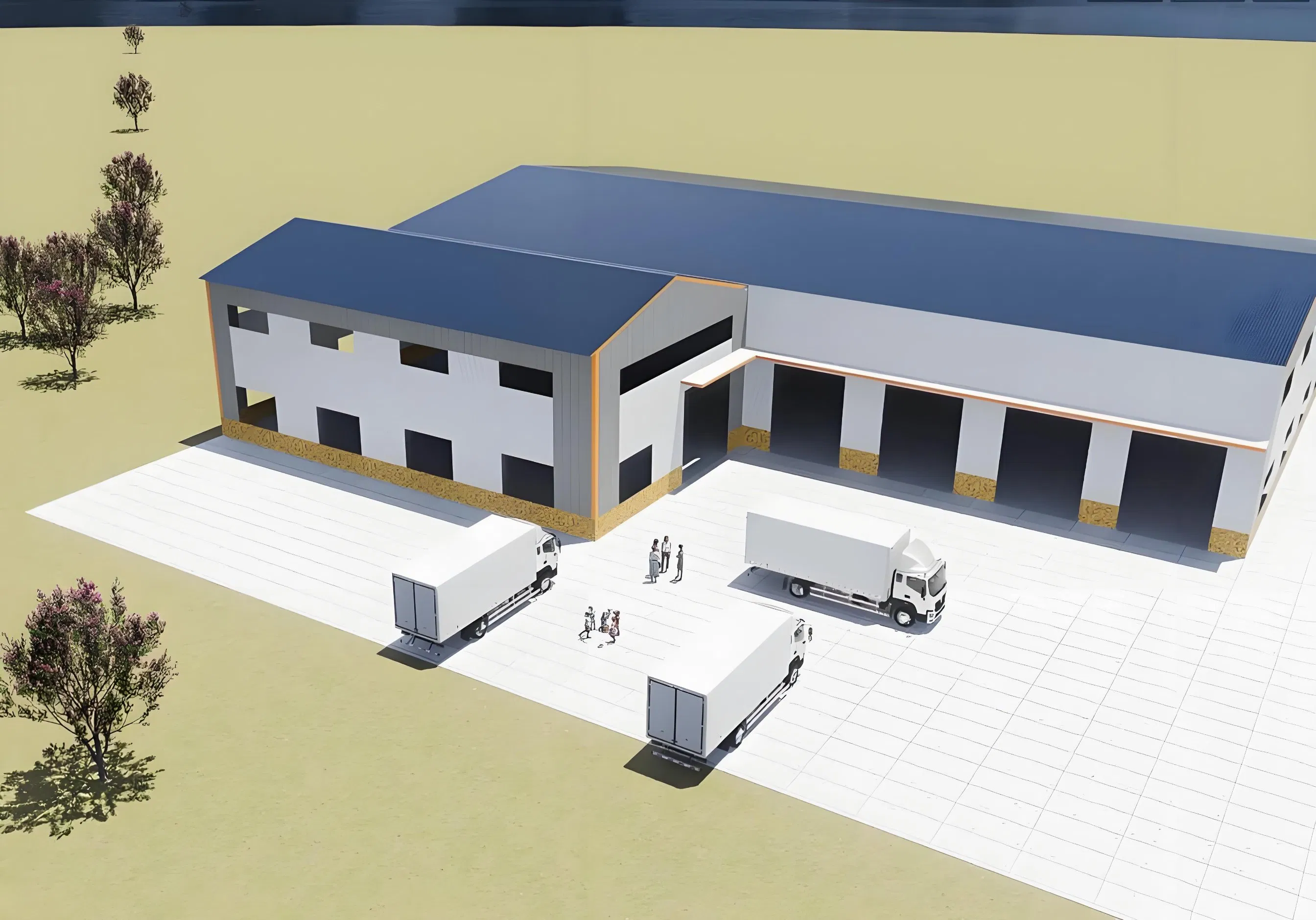 Durable Camp Steel Structure for Outdoor Adventures and Events