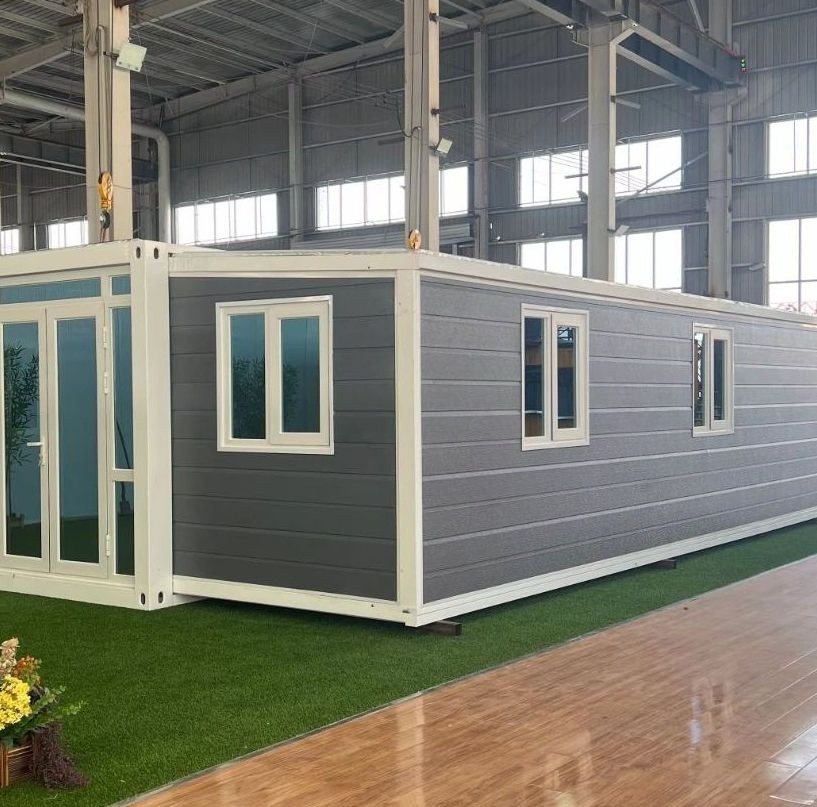 Luxury 40 FT Expandable Container Home for Glamping Adventures
