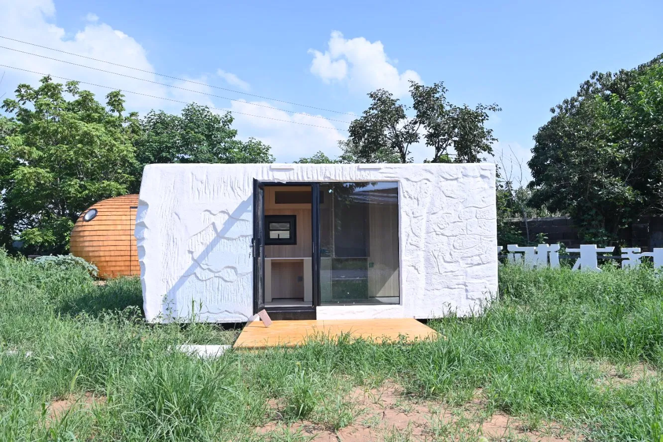 Sustainable Modular Tourism Village Capsule Container House Prefabricated House