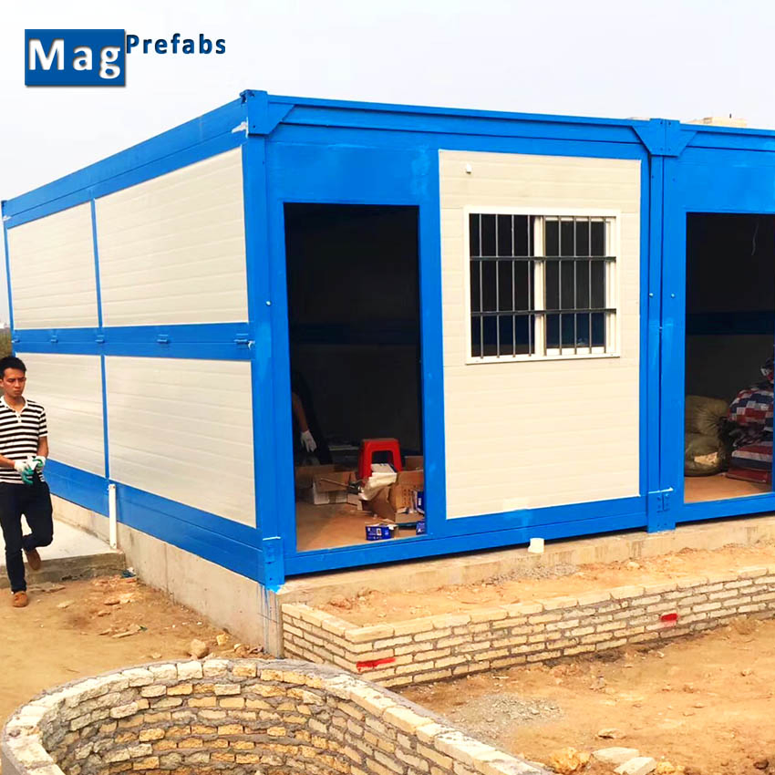 Cheap Modern Living Shipping Foldable Portable Tiny Movable Modular Prefab Expandable Prefabricated Folding Building