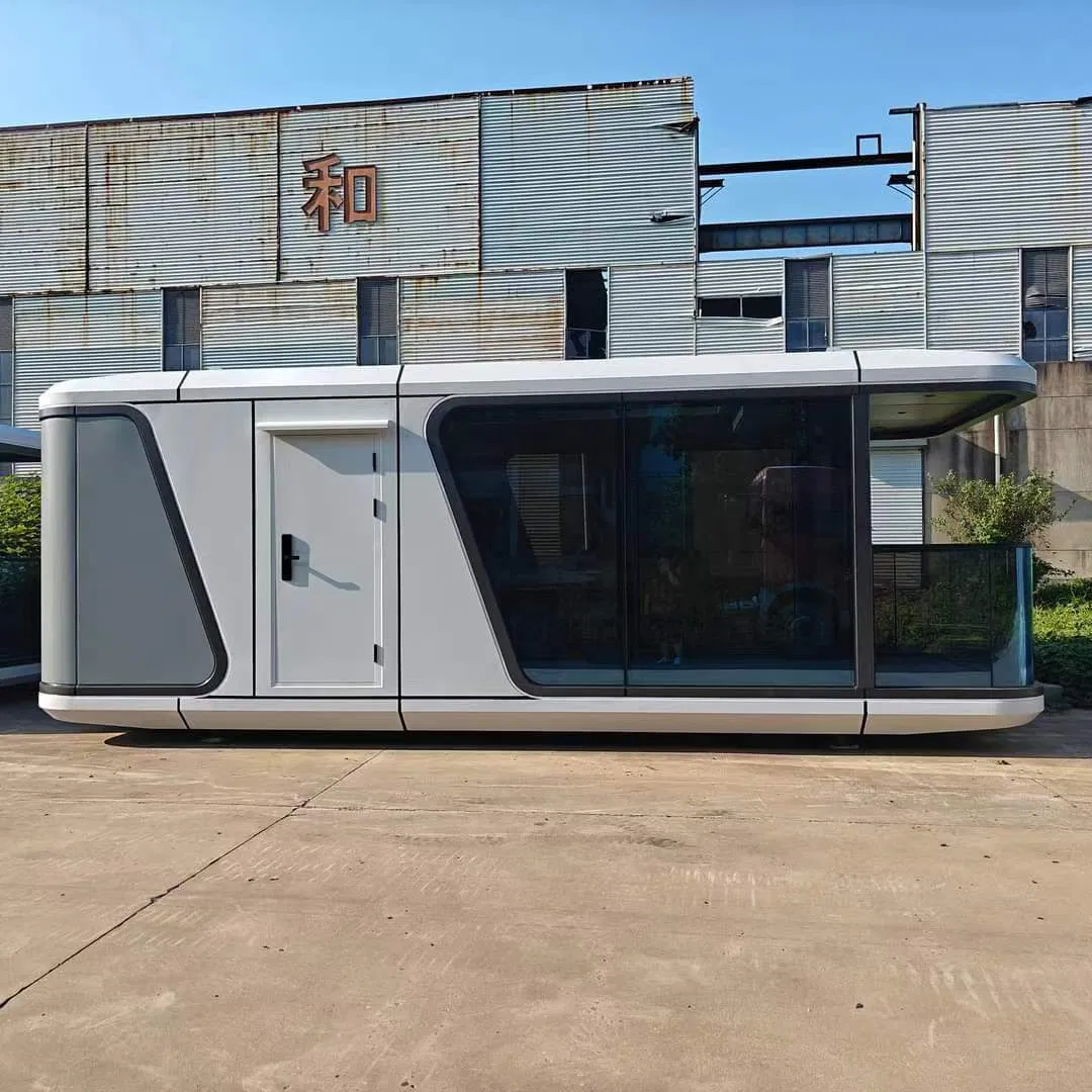 Container House Portable Modular Prefabricated Luxury Steel Structure Mobile Building Space Capsule