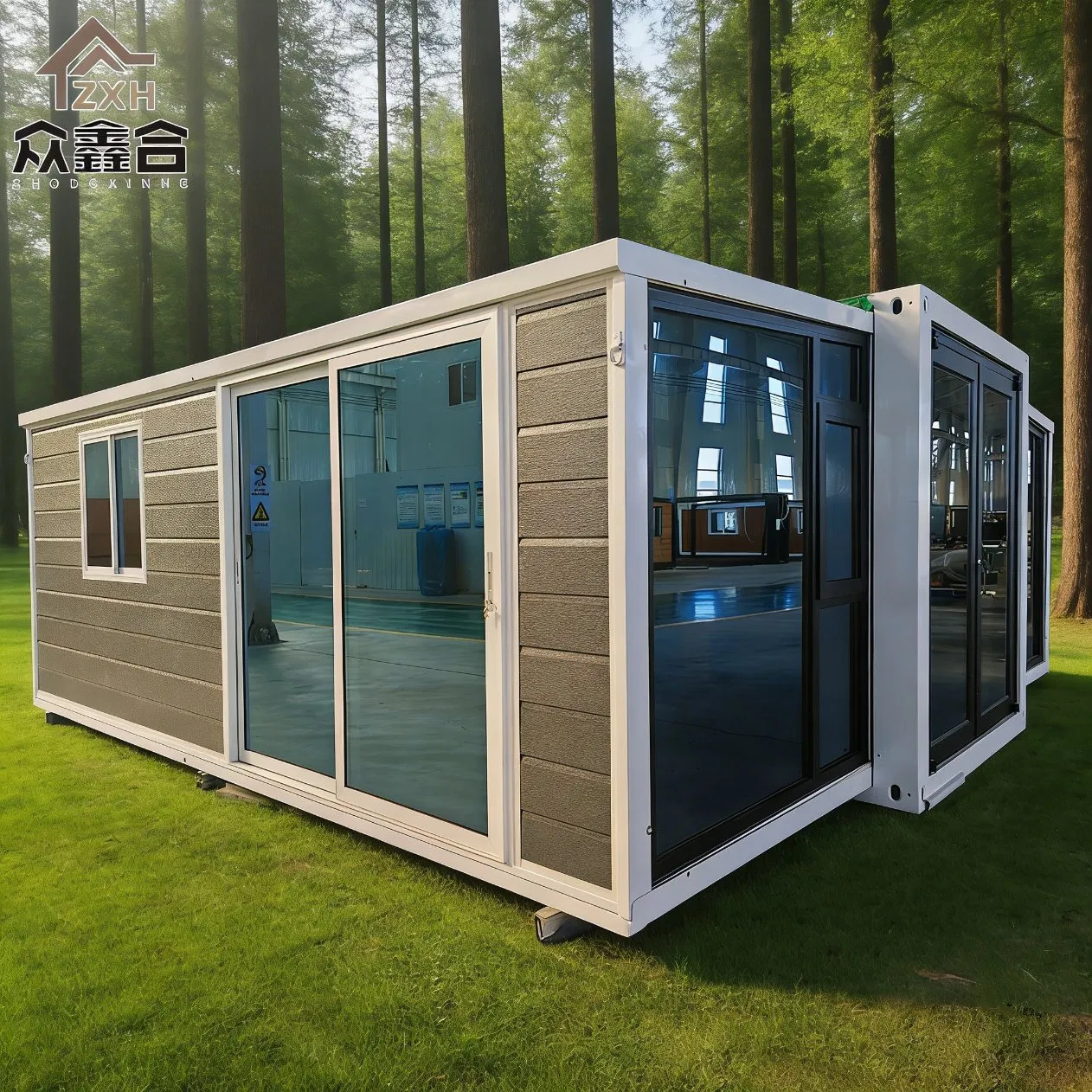 Customized Australian-Standard 20/40 FT Foldable Expandable Fully-Equipped Containerized House