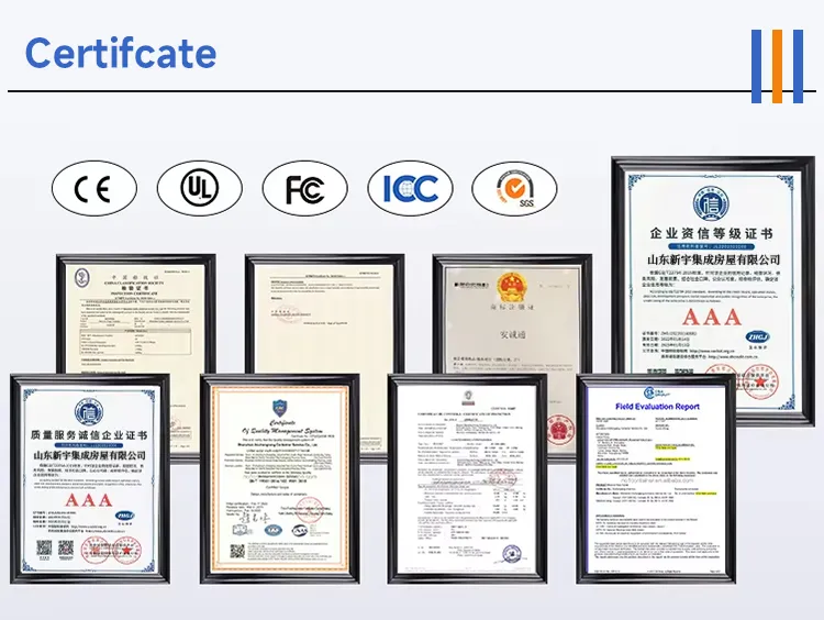 Certifications