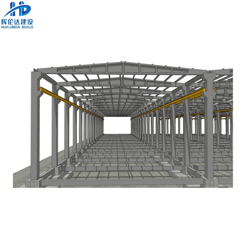 Lightweight Portable Structure Building with High-Quality Steel Frame