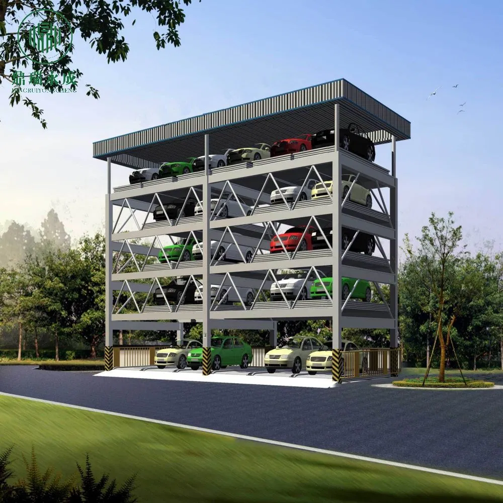 Smart Parking Multilevel Car Park System Vertical Puzzle Car Parking System