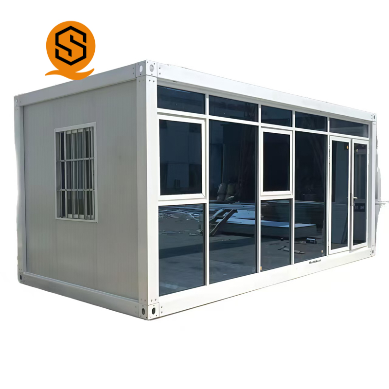 Fast-Assembly Modular Container Housing for Construction Site —— Highlights Speed of Installation and Suitability for Temporary on-Site Accommodation.