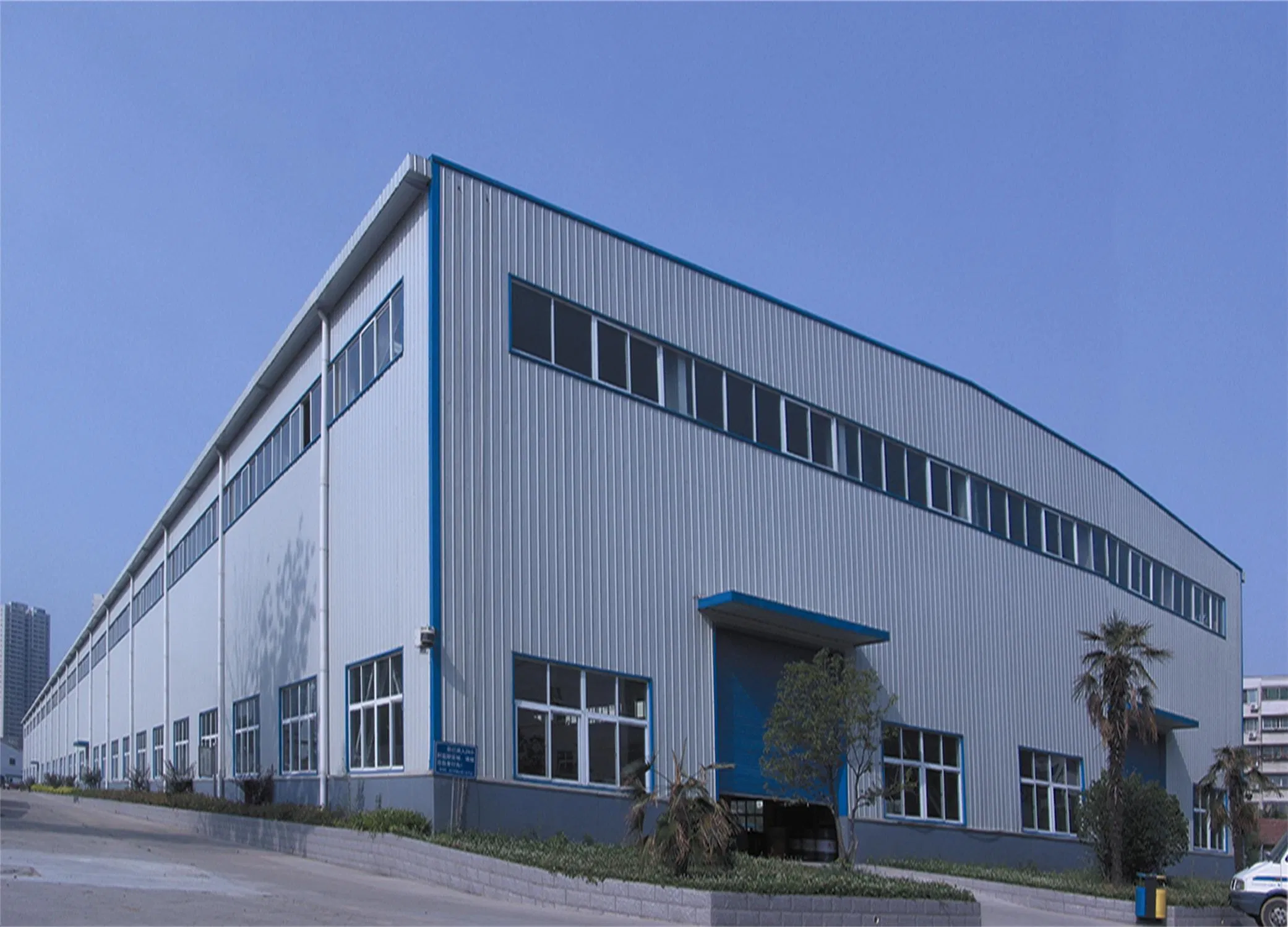 Qingdao Manufacture Cheap Metal Steel Frame Fabricated Ware House Buildings