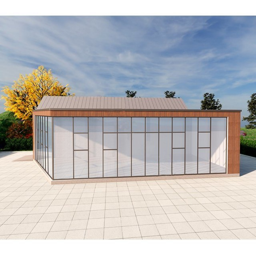 Construction Fireproof Livable Permanence Refugee Prefabricated Tiny Modular Ural Prefab Housing