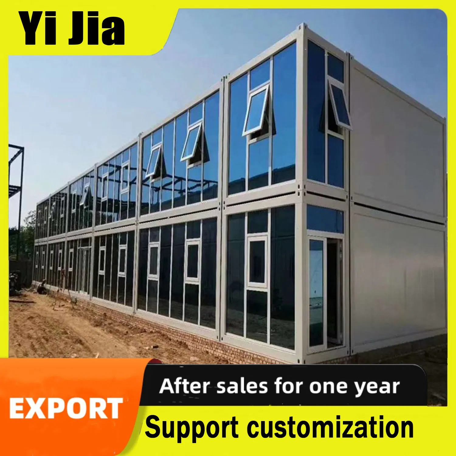 Export Prefabricated Temporary Housing Facilities Are Complete, Used for Construction Sites, Tourist Attractions, Hospitals, Troops, etc