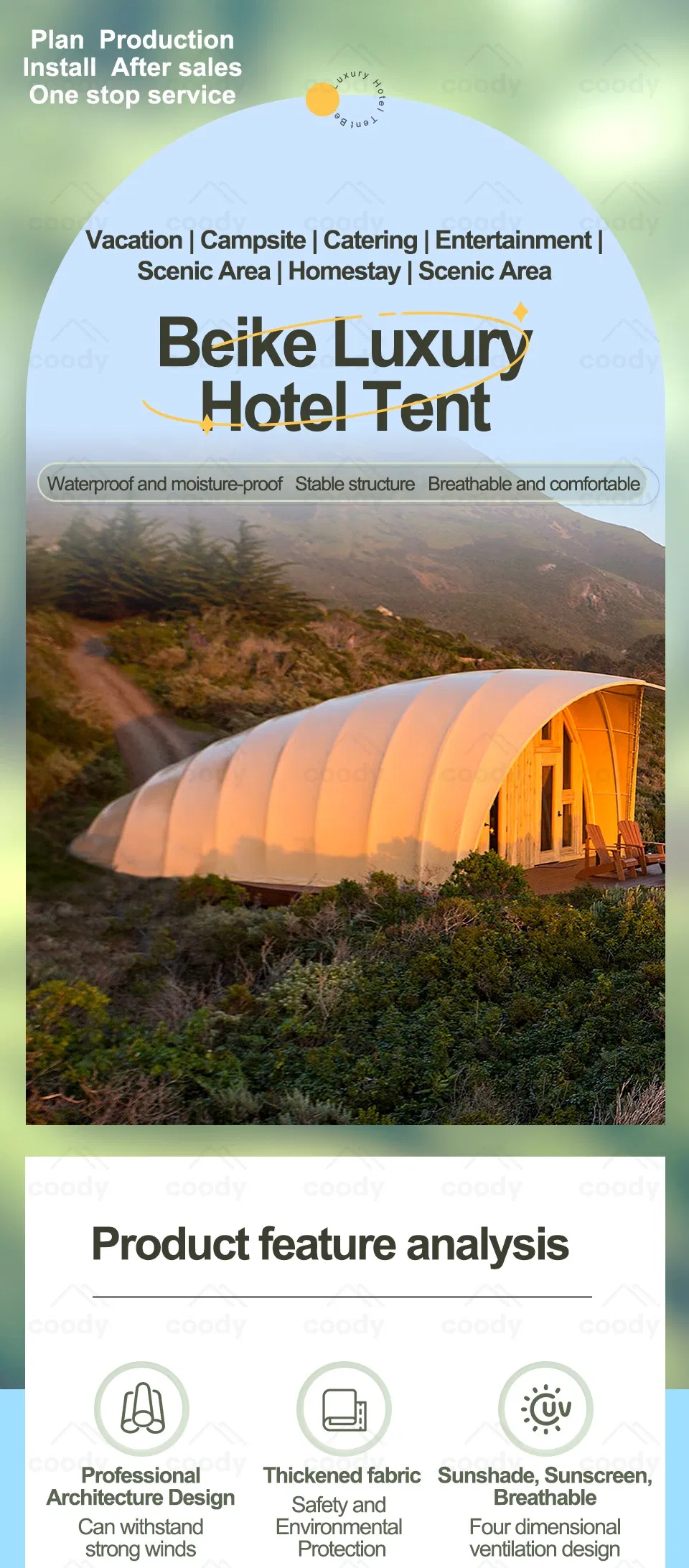 Luxury Safari Tente 1