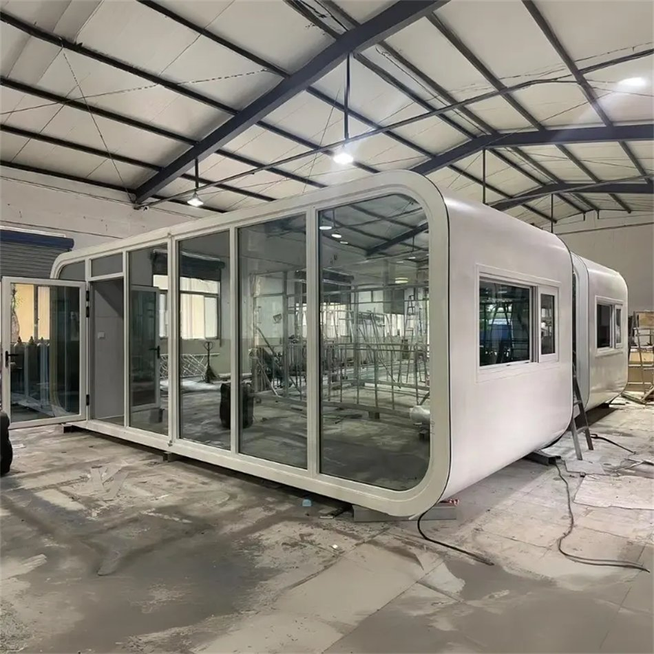 Easy-to-Move Flat Pack Granny Flat Apple Container House Modular Adu Housing Small Backyard Garden Prefabricated Adu Office