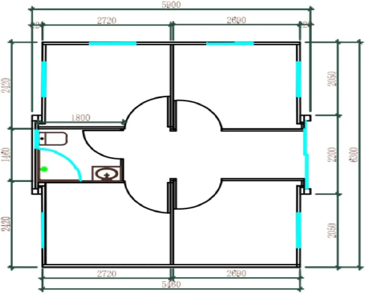 Smart Prefabricated 40FT Expandable Container House for Modern Families