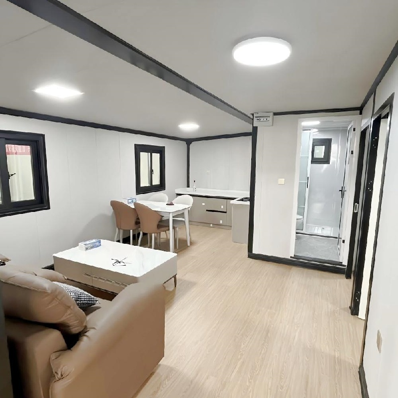 Eco-Friendly Modular Container Home with Portable Living Solutions