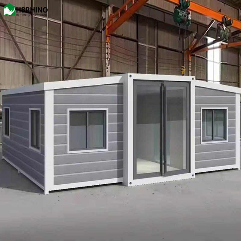 Innovative Steel Structure Containers House, a Frame House for Flexible Spaces