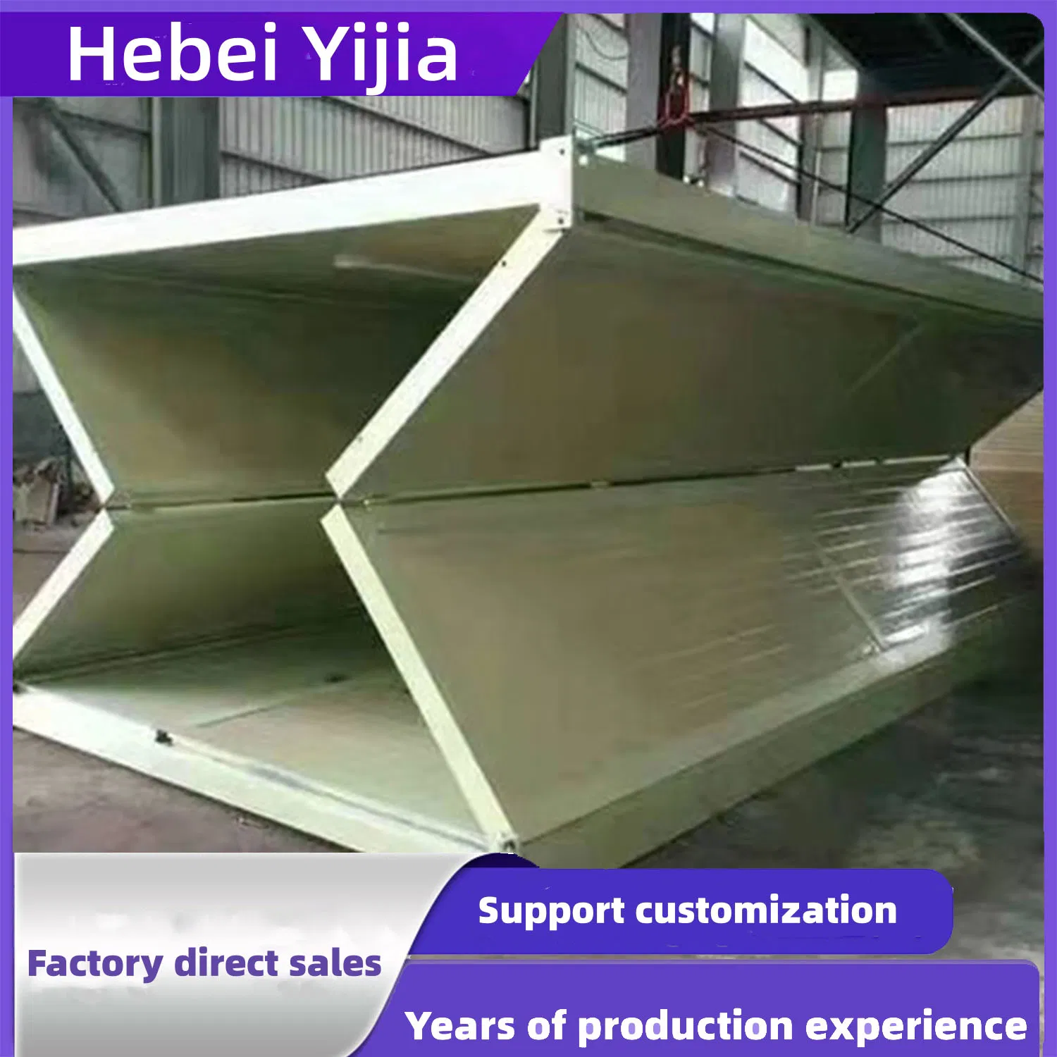 Temporary Movable Housing for Export, Foldable and Customizable Dormitory for Construction Site