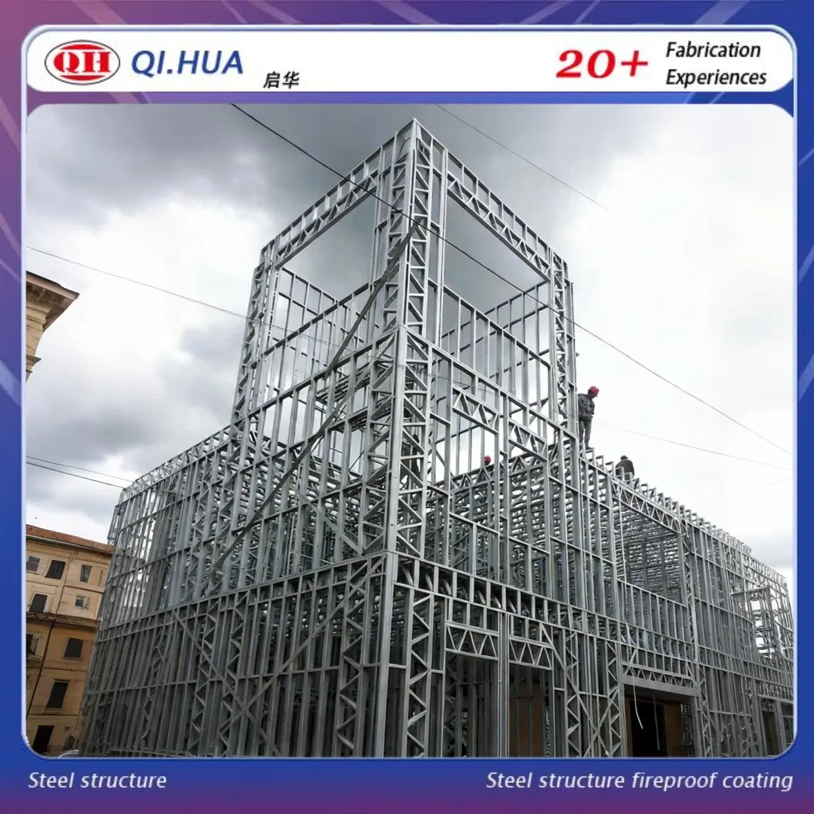 Modern Prefabricated Light Steel Portable Housing Solution for Easy Living