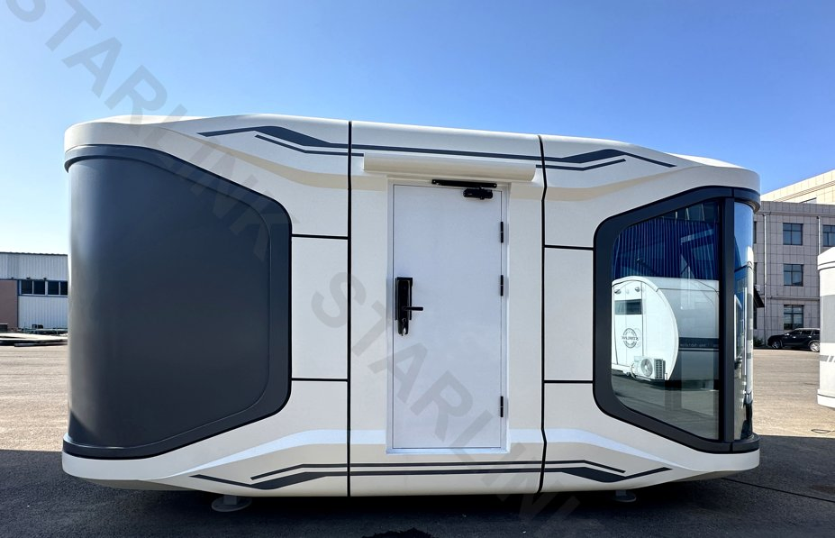 Tiny Prefabricated Space Capsule House Factory Modular Home Container House Smart Modular Price Steel Structure Mobile Building Hotel Prefab Cabin Housing