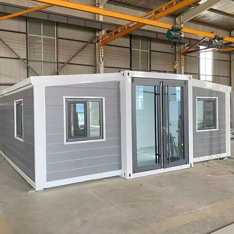 Modern Prefabricated Steel Container Office Building Modular Home Expandable Folding Portable Eco-Friendly Fast Install