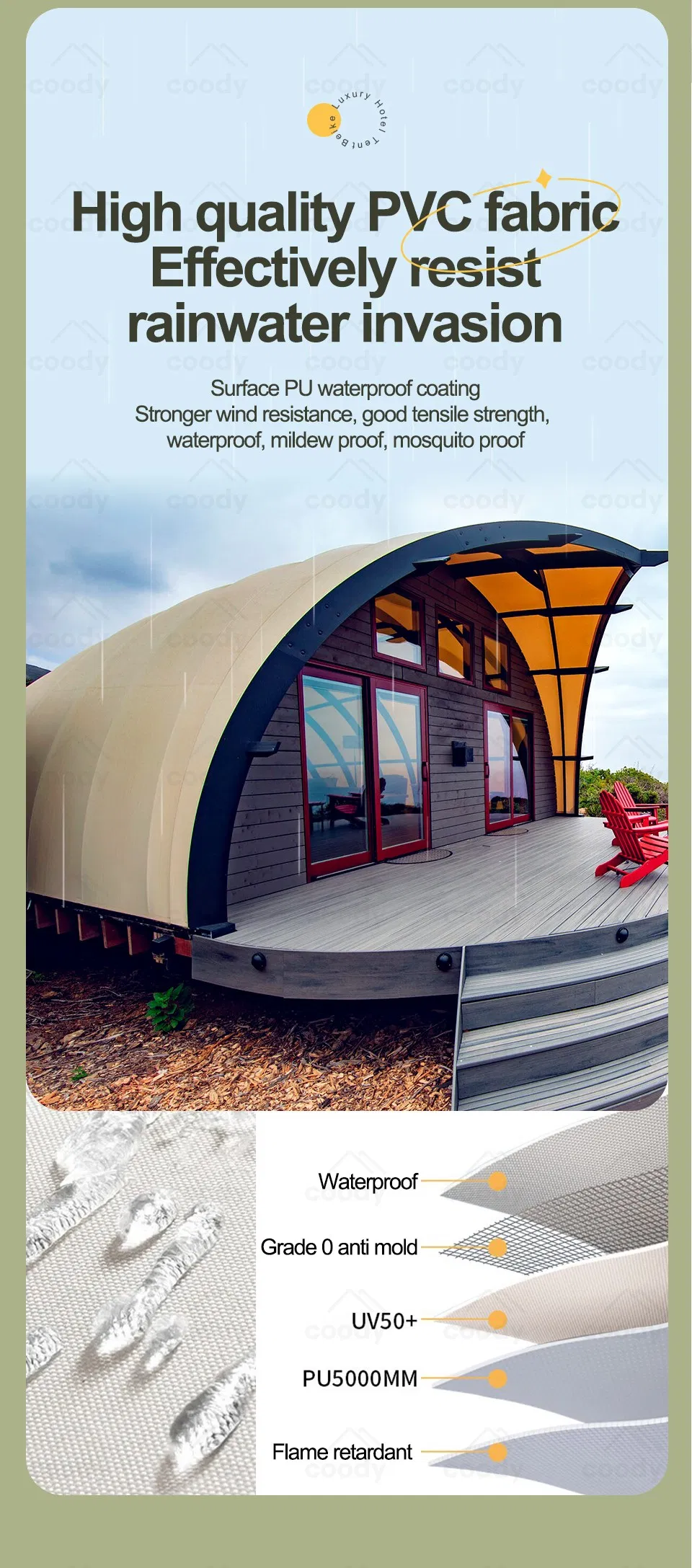 Luxury Safari Tente 3