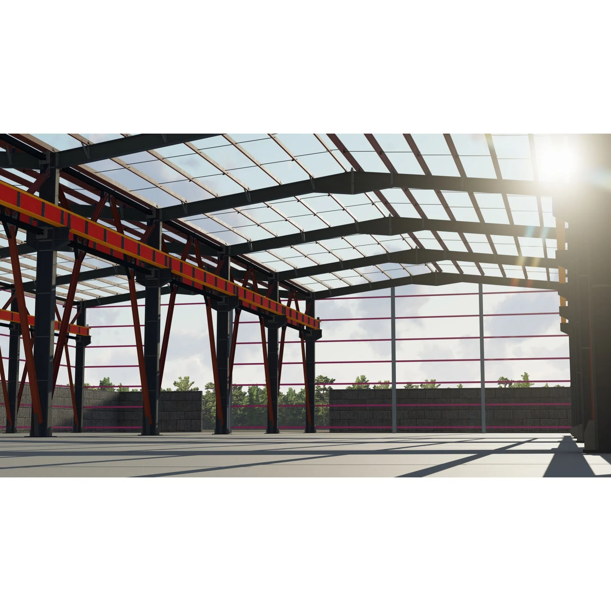 Eco-Friendly Prefabricated Steel Frames Workshop for Sustainable Building Solutions