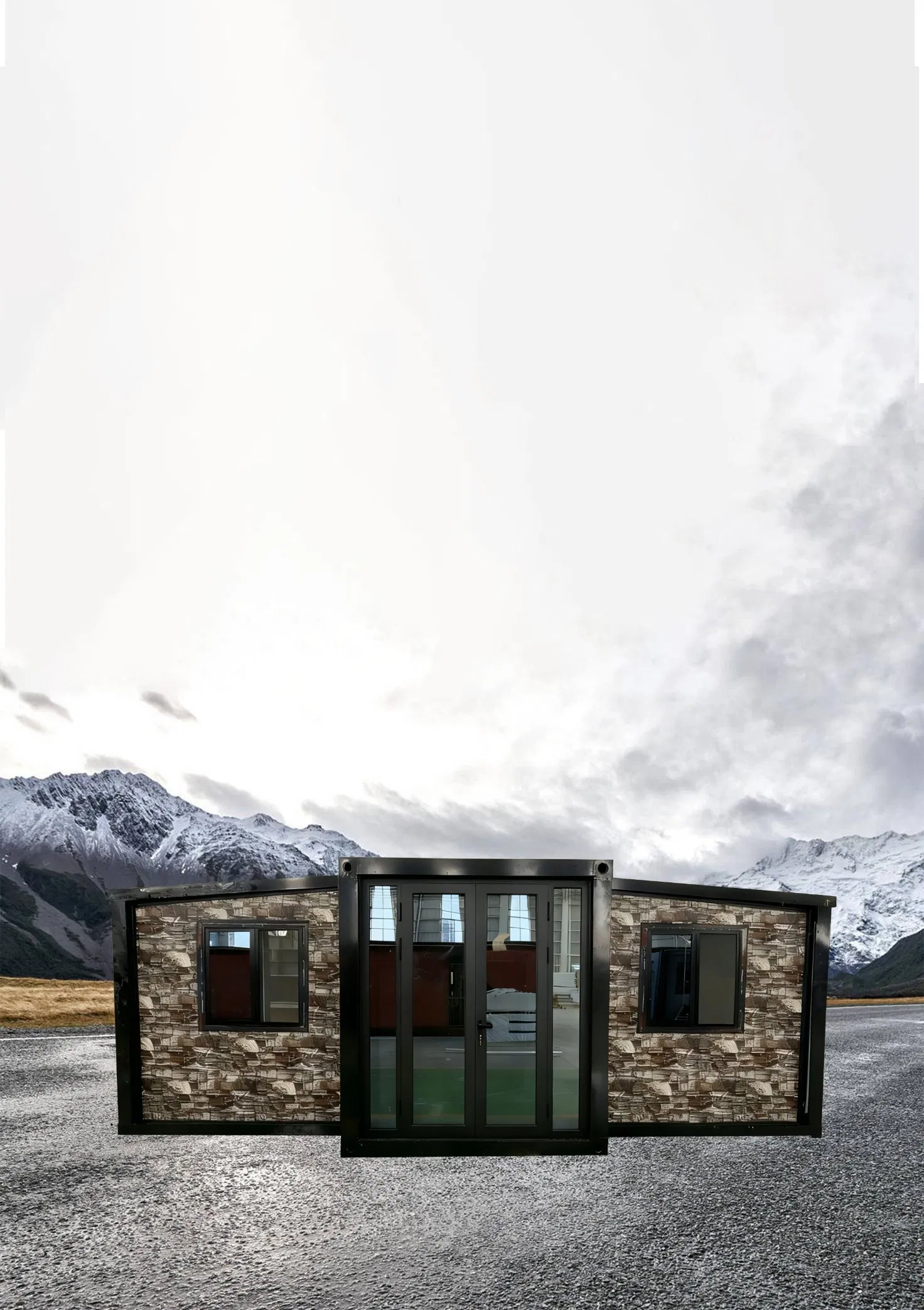 Australian-Standard 20/40 FT Foldable Expandable Fully-Equipped Containerized House