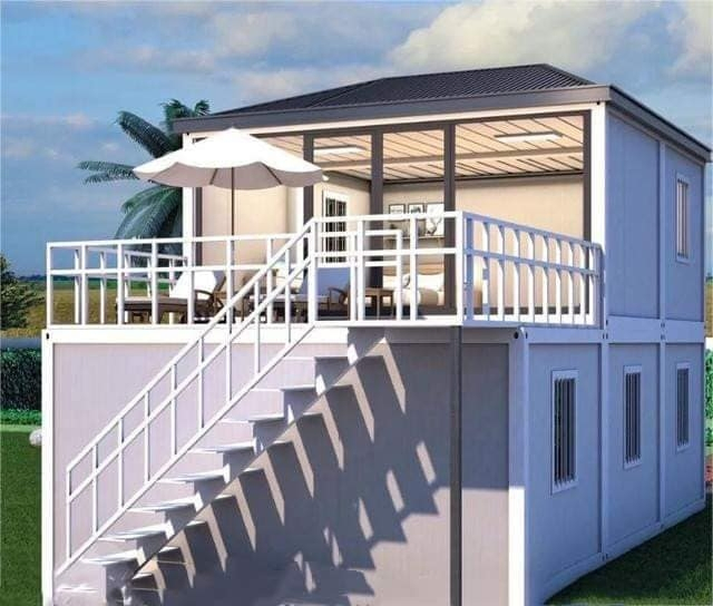 Eco-Friendly Solar-Powered Modular Capsule Prefabricated/Portable House for Sustainable Living