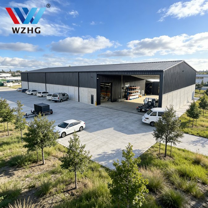 Modular Expandable Galvanized Steel Expo Building with Thermal Insulation