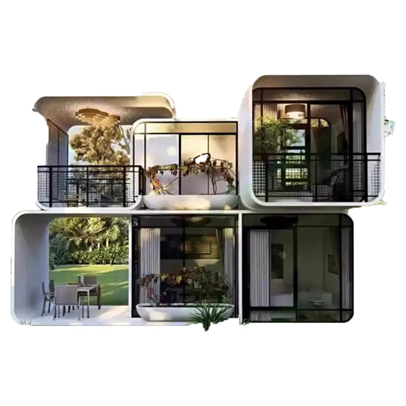 Wm01 Comfortable Eco-Friendly Housing Solution for Mobile Living Needs