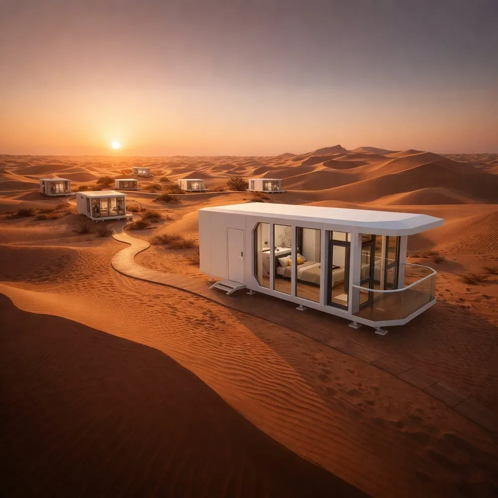 Modular Capsule Hotel Prefab Pod Structure for Resort Investors Needing Transport Friendly Scalable Accommodation