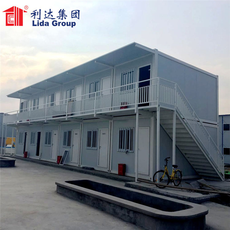 Free Design Fast Install Prefab House Modular Expandable Shipping Container Light Steel Building