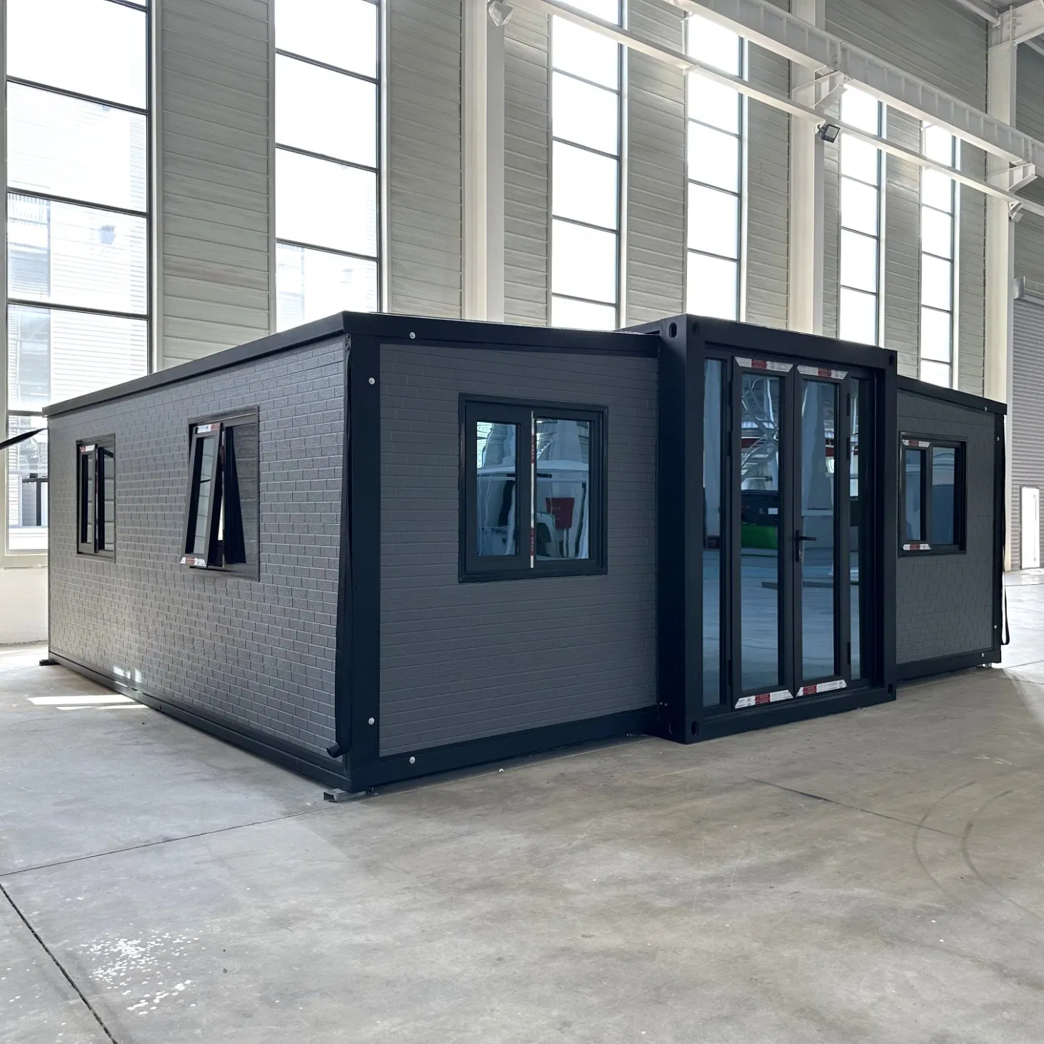 Portable, Luxurious, Prefabricated, Expandable, Modular Container-Based Mobile Housing.