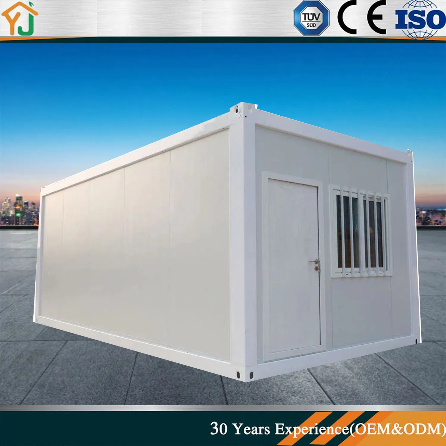 Modular Storage Containers for Easy Assembly Rooms, Prefabricated Housing Containers for Residential Use