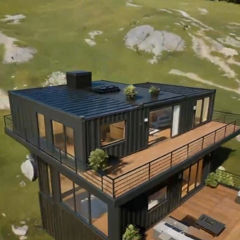 Modern Prefabricated Steel Structure Container House for Sustainable Living