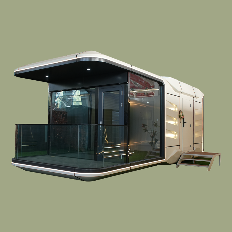 Stylish Modular Home with Eco-Friendly Modular House and Bathroom Space